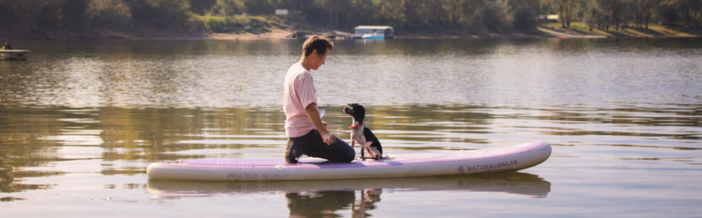 Stand up paddle in Altrip oder Waldsee ferienhaus. 